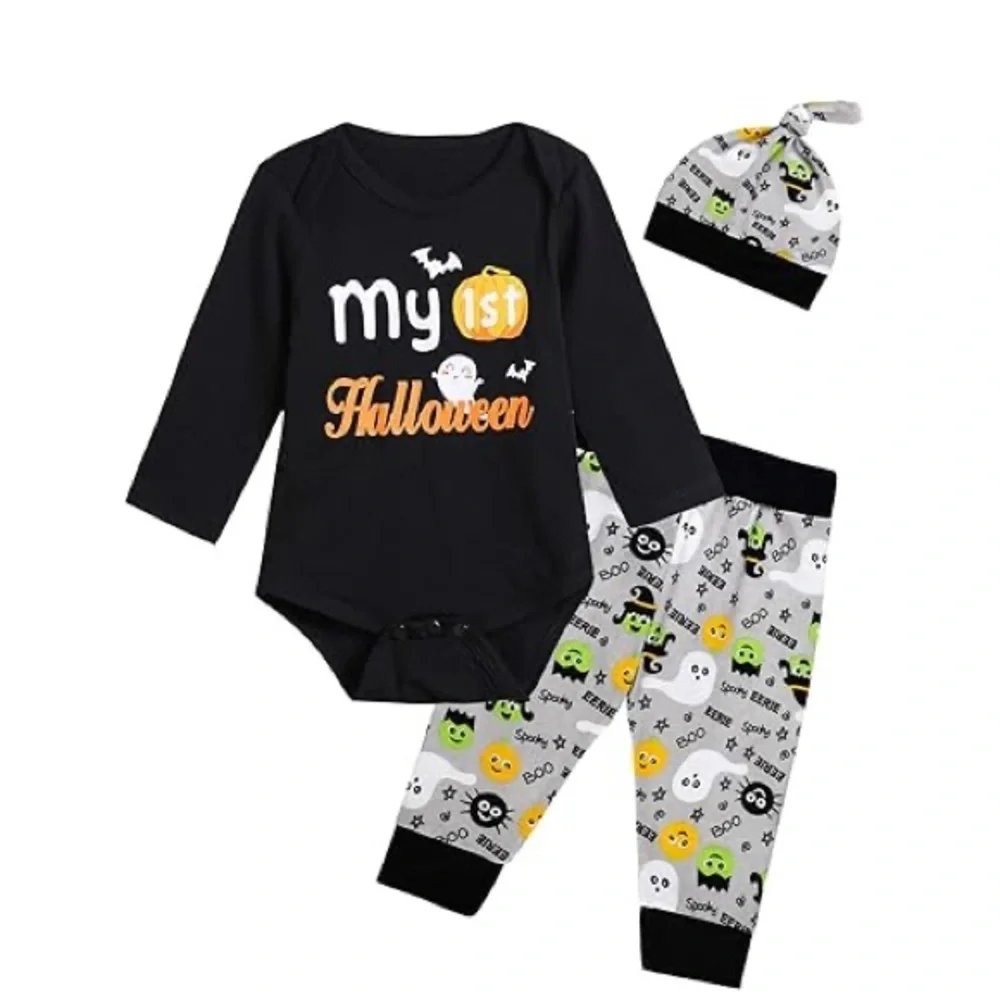 030 NIB Infant Baby My 1st Halloween 3 Piece Outfit - Size: 12-18 months